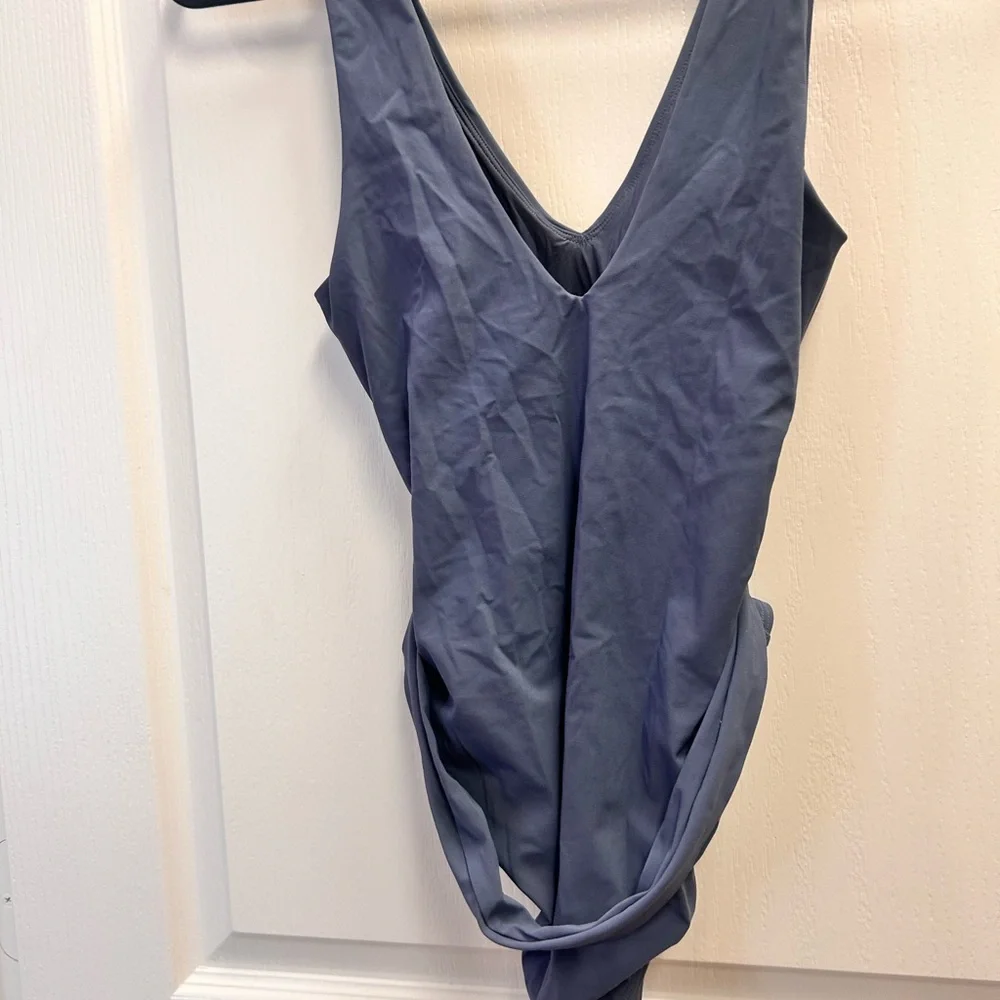 NWT Tory Burch Miller Navy Blue One-Piece Swimsuit Size Small - Picture 6 of 6